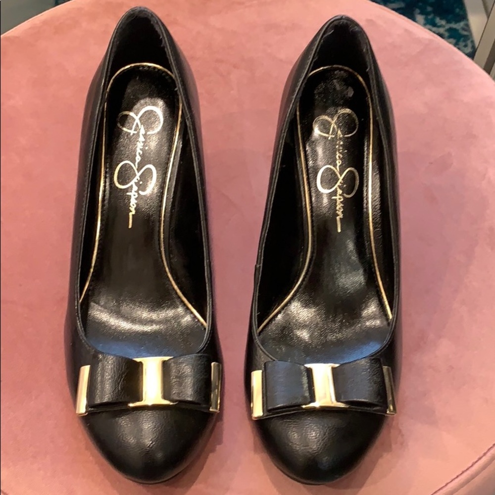 Black Jessica Simpson Wedges